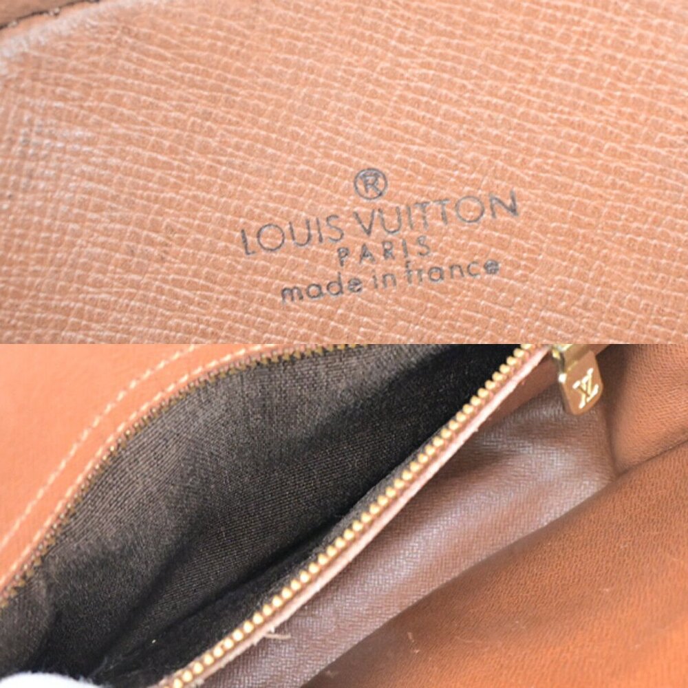 LOUIS VUITTON Senlis Shoulder Bag Monogram Leather Brown France - Picture 13 of 16